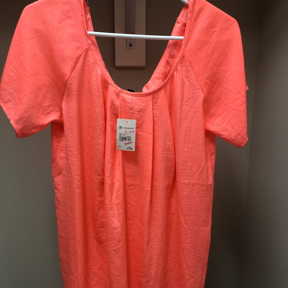 Hot pink blouse